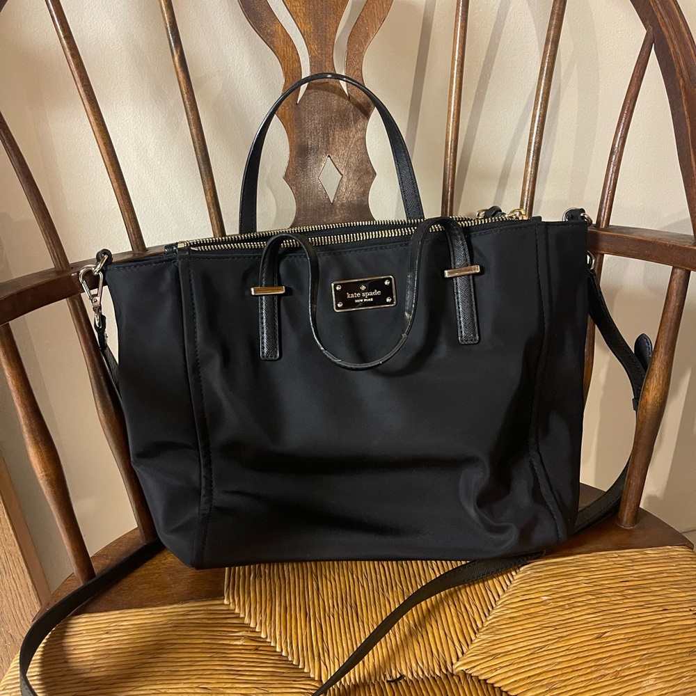 Kate Spade Classic Black Tote Bag